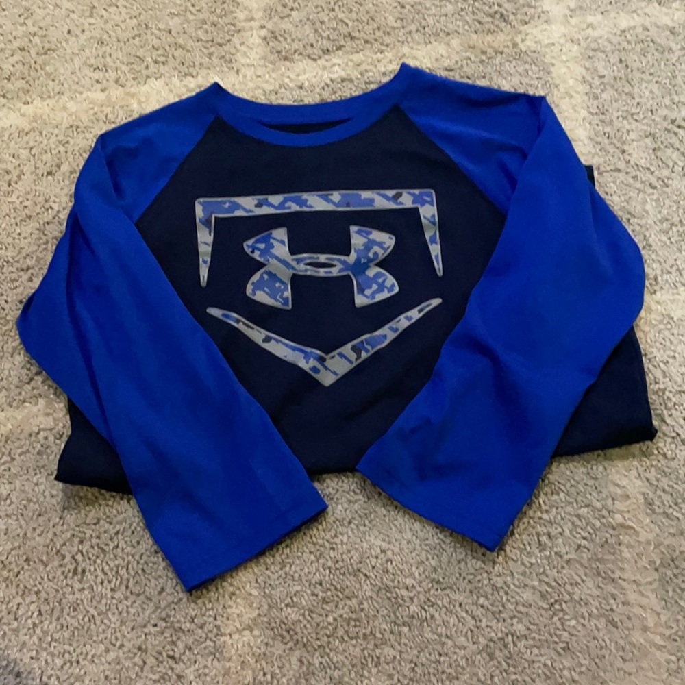 Under Armour youth baseball shirt